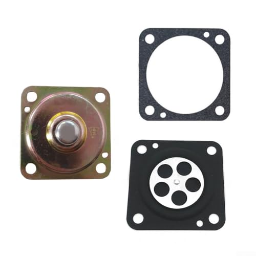 KHIronHive - Für Wacker WM 80 Vergaserabdeckungs-Set mit Membran und Dichtung, OEM 300104, kompatibel mit Rammer BS 42Y 45Y 50Y 52Y 60Y 62Y Motor Ersatz