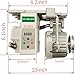 Sewing Machine Motor AC110V Industrial Brushless Servo Motor with Controller and Foot Switch Reversible (750W)