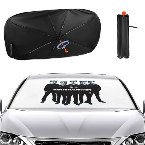 マンウィズ　MWAM 車用サンシェード Amazon.co.jp: 車用 日よけ 傘式 マンウィズアミッション サンシェード