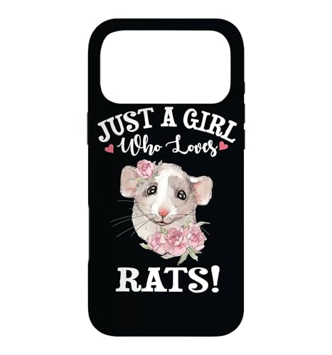 Funny Womens Kids Just A Girl Who Loves Dumbo Ear Rats Lover �X�}�z�P�[�X iPhone 17 Pro Max �p