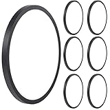 6Pack 3200LM LED Ceiling Light Fixture,28W Black Shell Slim Thin Round Flush Mount Led Ceiling Light