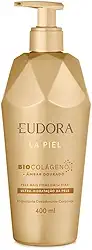 Eudora La Piel Âmbar Dourado Hidratante Desodorante 400ml