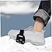 Jorzer Ice Cleats 1 Pair Non-Slip 7 Stud Ice Grips for Shoes Adjustable Stainless Steel Crampons Shoe & Snow Grips for Climbing Hiking