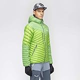 Vestibilità: Fit atletico Salewa Ortles Light 2 Down Hooded, Giacca Uomo, Verde (Classic Green/5640), 46/S