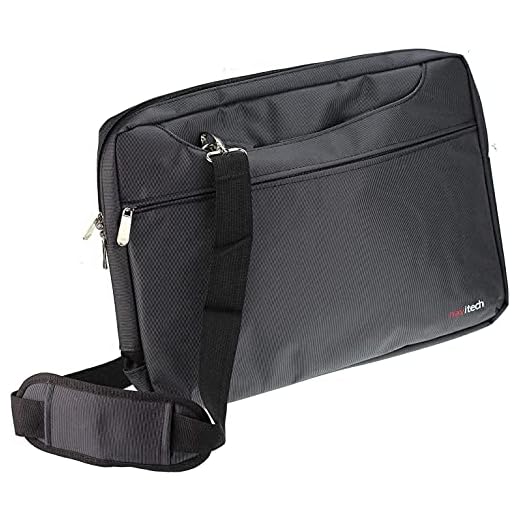 Navitech Svart elegant vattentålig laptopväska – kompatibel med HP ENVY x360 13-ay008na 13,3 tum konvertibel bärbar dator