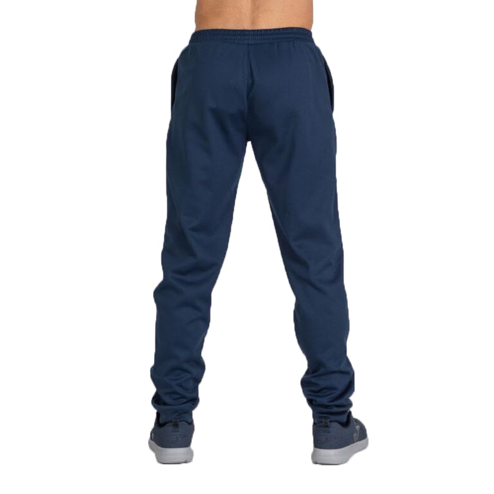 Joma Pantaloni Chandal Uomo, 4 a 3XL – Morbidi e Caldi con Vita Elastica, Tasche e Polsini alla Caviglia – Suez