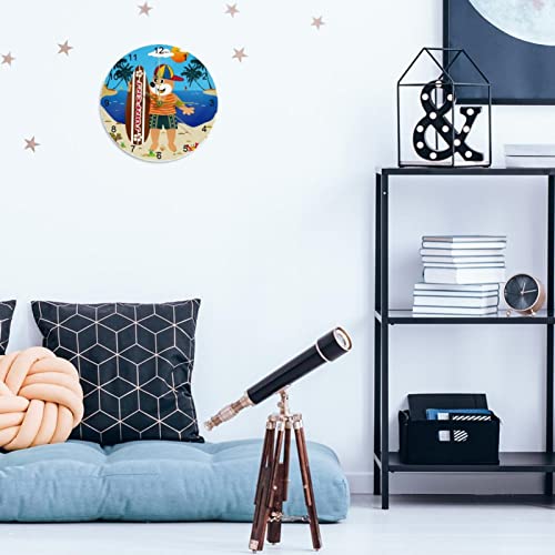 Horloge silencieuse avec grands chiffres pour lecture facile - 6