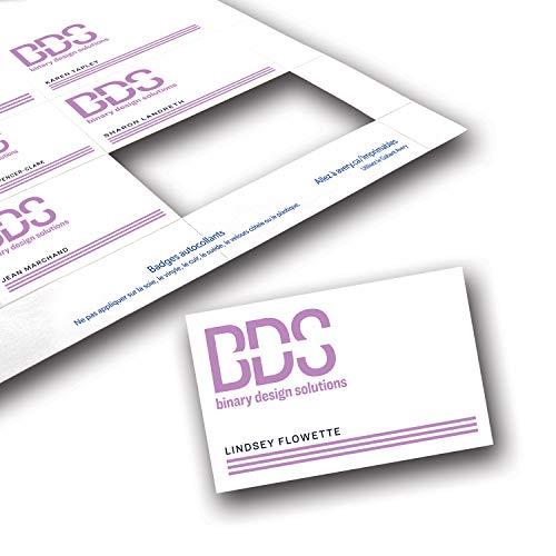 image for Avery Name Badge Inserts, Print or Write, 2-1/4 Inch x 3-1/2 Inch, 400