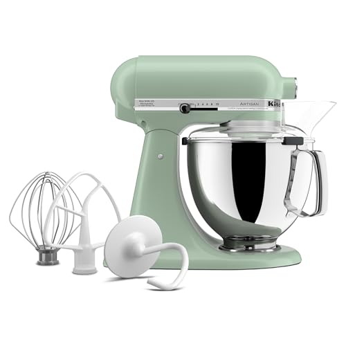 Image of KitchenAid Artisan Series 5 Quart Tilt-Head Stand Mixer, KSM150PS, Cardamom