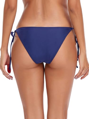 Bas de bikini triangle bleu marine XL pour un ajustement sur mesure - 3