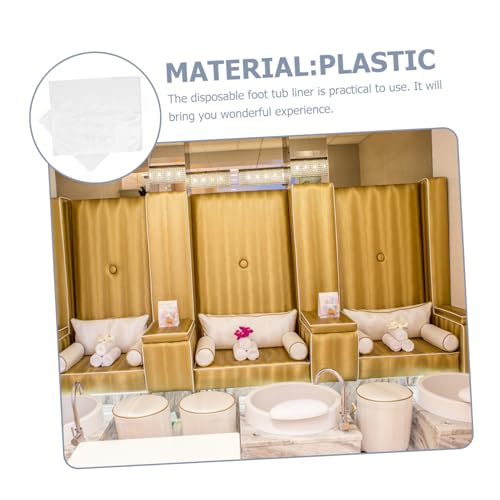 Liners plásticos para spa de pies 80 unidades miniatura 7