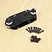 Srutueo Waterborne Rail Adapter Surfskate Truck Fits Any Board - Carve & Cruise Like a Surfboard,Rail Adapter,Black