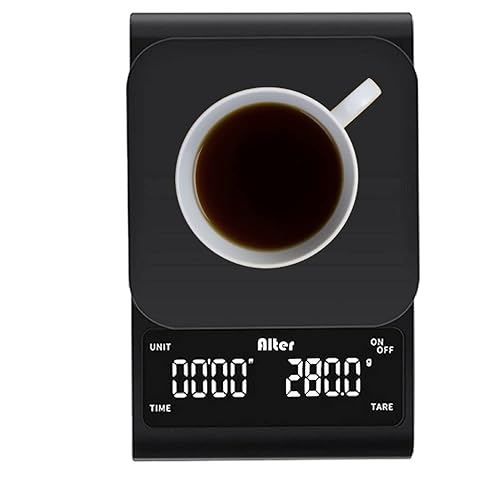 alter Báscula inteligente de preparación báscula de peso digital para goteo de café verter sobre café 01 66lbs 004oz de precisión báscula de
