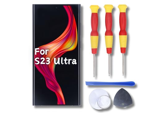 Écran OLED pour S23 Ultra S918B version européenne avec châssis et kit outils de réparation