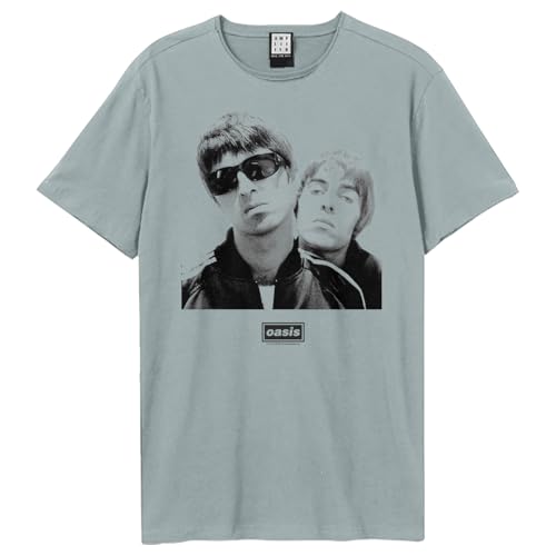 T-Shirt Boxed Amplified bleu S adulte vêtement mode décontracté