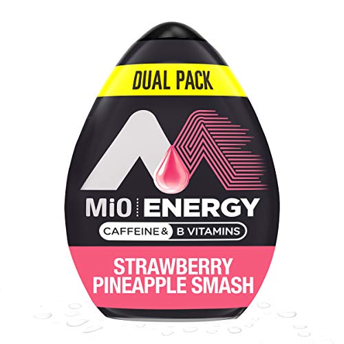 MiO Energy Strawberry Pineapple Smash Naturally Flavored Liquid Water Enhancer, 1.62 Fl Oz (Pack of 2)
