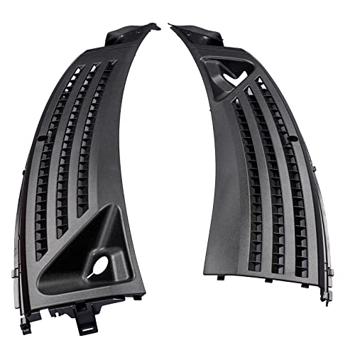 Geluoxi Passenger Side + Driver Side Front Windshield Wiper Cowl Panel Set W/Seals Bl3Z15022A68A Replacement For For-D F150 2009-2014 Bl3Z15022A69A #TOP6