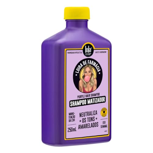 Loira de Farmácia Shampoo Matizador 250ml , Lola Cosmetics Loira de Farmácia Shampoo Matizador 250ml , Lola Cosmetics - Imagem 3