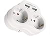 Viko Dual Ground and USB Output Plug Socket 2A VK