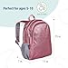Wildkin 15-inch Kids Backpack – Durable, Padded, Adjustable for School & Travel - Pink Glitter