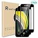 Produktbild RHESHINE Panzerglas Schutzfolie Kompatibel für iPhone SE 2020/SE 2 [2 Stück], 9H Displayschutzfolie Panzerglas Folie, Blasenfrei HD Handy Hartglas Schutzfolie