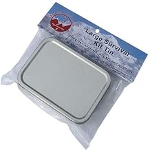 Best Glide ASE Large Survival Kit Tin Silver 2 Pack Tins Only