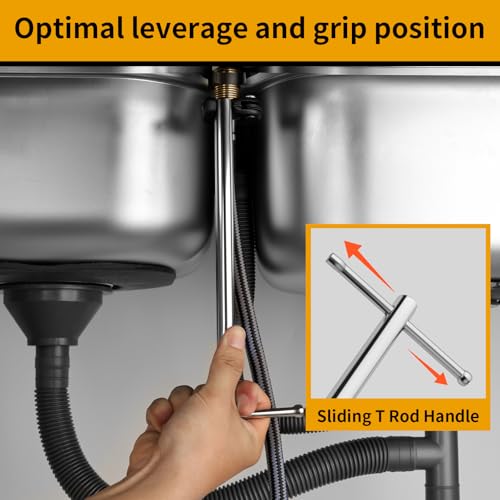 Image of GRENPRO 11 inch Adjustable Basin Wrench Sink Faucet Wrench Tap Plumbers Tools