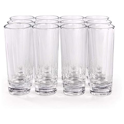 Set of 12 Contemporary Large Shot Glasses Cover