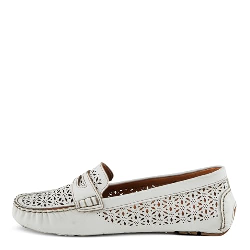 Image of Spring Step Crain Women's Laser-Cut Out Moccasin with Removable Insole