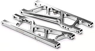 Integy RC Model T7841SILVER Alloy Rear Suspension Arm for Associated SC10 2WD