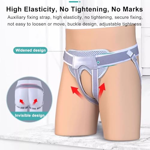 Faja para Hernia Masculina con Almohadillas y Correas Ajustables miniatura 4