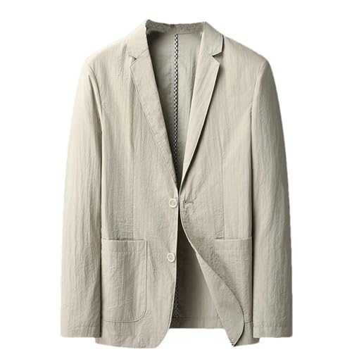 Men Summer Thin Suit Mens Coat Suit Jacket Sun-Protective Clothing Man Blazer