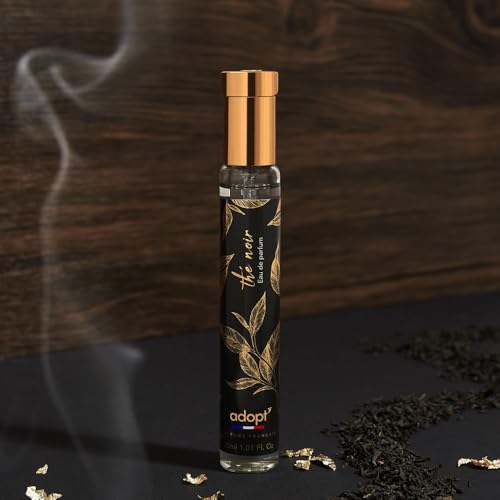 adopt THE NOIR Eau de Parfum, 30ml Duft für Damen | Eleganter Damenduft, rauchige Wärme von schwarzem Tee, fruchtige Sinnlichkeit von Brombeere für ein luxuriöses Dufterlebnis, adopt:Damenduft