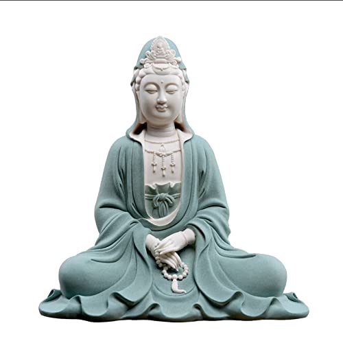 Esculturas Decorativas Resin Guan Yu God of Wealth Modern Handmade Sculpture Statue