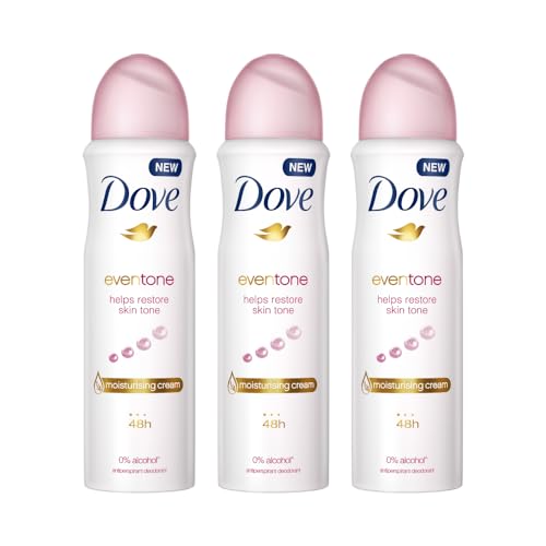 Dove Eventone Deodorant for Women, 150 ml (Pack of 2)