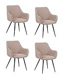 Bequemer Sitzkomfort – Die ergonomisch geformte Rückenlehne, die Armlehnen sowie die gepolsterte Sitzfläche ermöglichen einen bequemen Sitzkomfort und leisten so einen Beitrag zu einer optimalen Haltung bei Tisch.