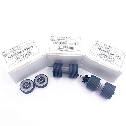 Oklili Pa03575-K011 Pa03575-K012 Pa03575-K013 Pick Roller Set Brake Roller Separator Roller Compatible With Fi-6400 Fi-6420 Fi-6800 Fi-7800 Fi-7900 #TOP1