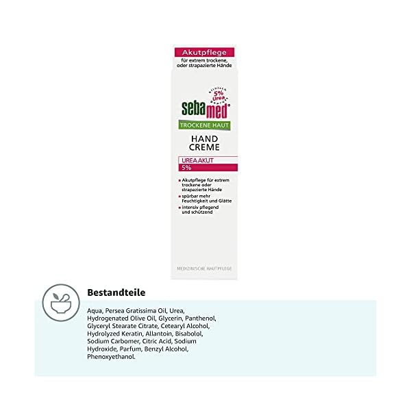 Sebamed Handcreme Trockene Haut Urea 5%, 1er Packung (1 x 75 ml) parent – Bild 5
