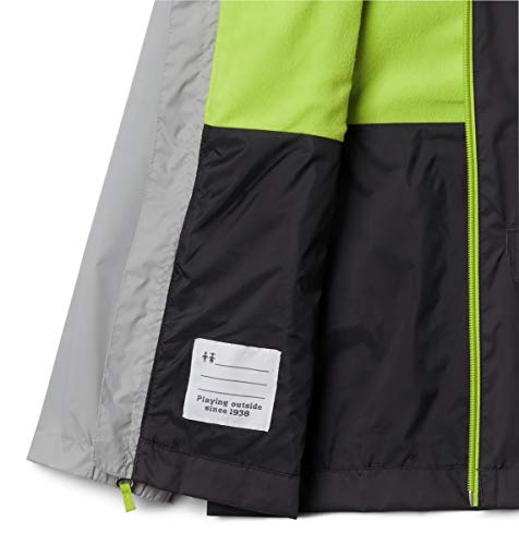 Image of Columbia Youth Rain-Zilla Jacket, Waterproof, Fleece Lined
