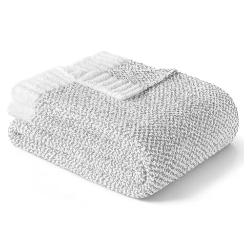 Exclusivo Mezcla Manta de Cuadros Suave