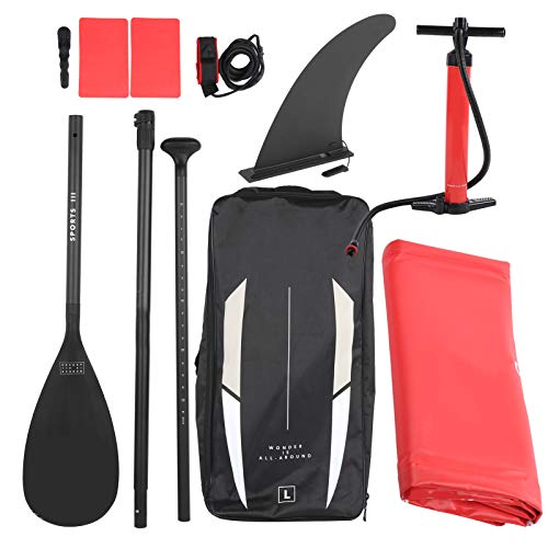 VGEBY Tabla de Remo Inflable para Kayak, Juego de Bote de remos Inflable, Tabla de Surf a la Deriva, Tablas de Remo con Accesorio Paddleboard Paseo En Barco Paddleboard Paseo En Barco