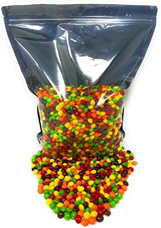 Skittles Candy Bulk Assortment - 10 lbs - Original Skittles Fun Size Candy Coated Fruit Chews - Wholesale Variety Pack in Resealable Pantry Bag, 160 oz.