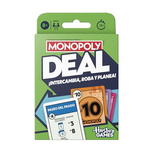Juego de Cartas Monopoly Deal - Versión en español