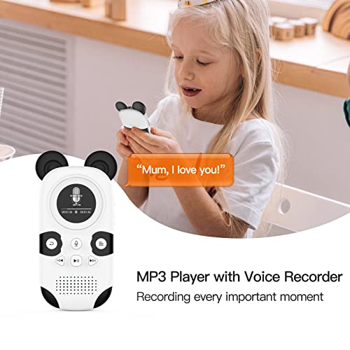 Ruizu X31 64Gb Mp3 Player For Kids, Cute Panda Portable Music Player Mp3 thumb #4