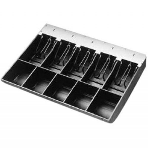 APG Cash Drawers Fixed 5X5 Till Assembly w/ Coin Roll
