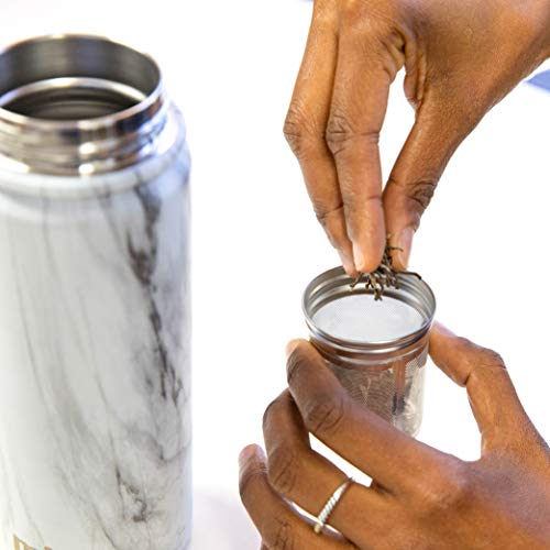 Mira Stainless Steel Insulated Tea Infuser Bottle For Loose Tea thumb #8