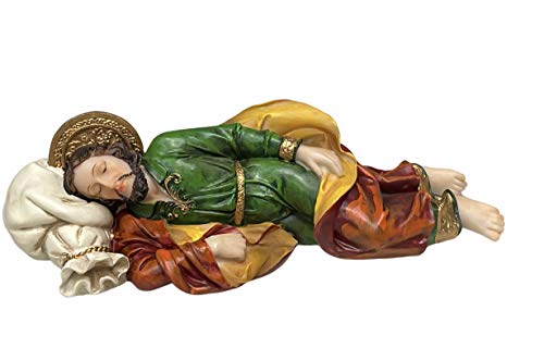 Figura de San José Dormido 12 pulgadas Religiosa Católica