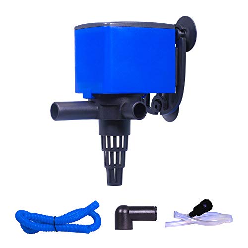 JAJALE Water Pump 320 GPH Submersible Internal Aquarium Powerhead Water Pump Ultra Quiet for Aquarium,Fish Tank