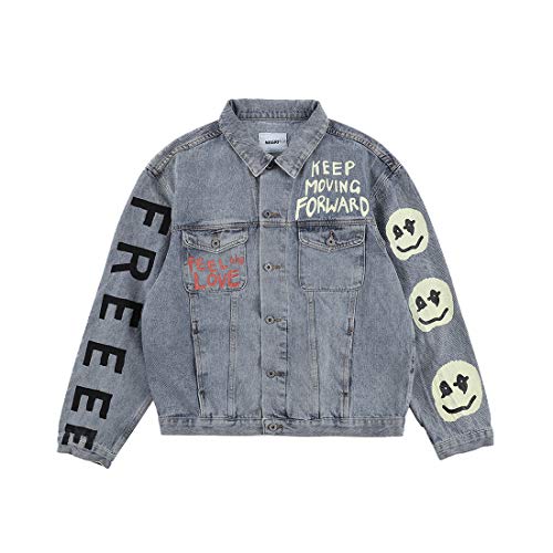 Kanye Kids See Ghosts Denim Jacket Jeansjacke Jacken,denim, L