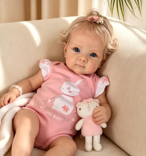 Muñeca Reborn Realista de 18 Pulgadas de Silicona miniatura 4